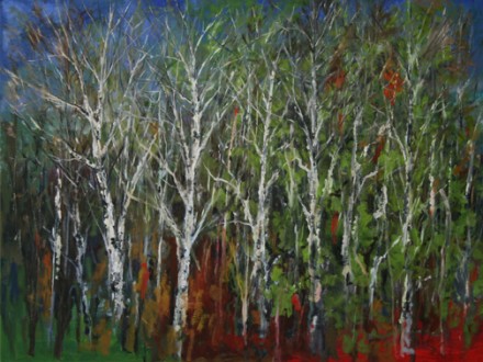 Spring Birches
