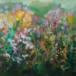 The Joy in a Country Garden 24x40