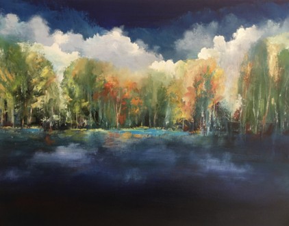 Up North In October, 18 x 24