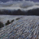 Winter Field 30 x 36 - gallery stretcher