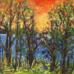 By the River 24 x 30