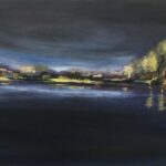 Night Shore, 24 x 60