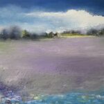 Early Morning Field, 24 x 48